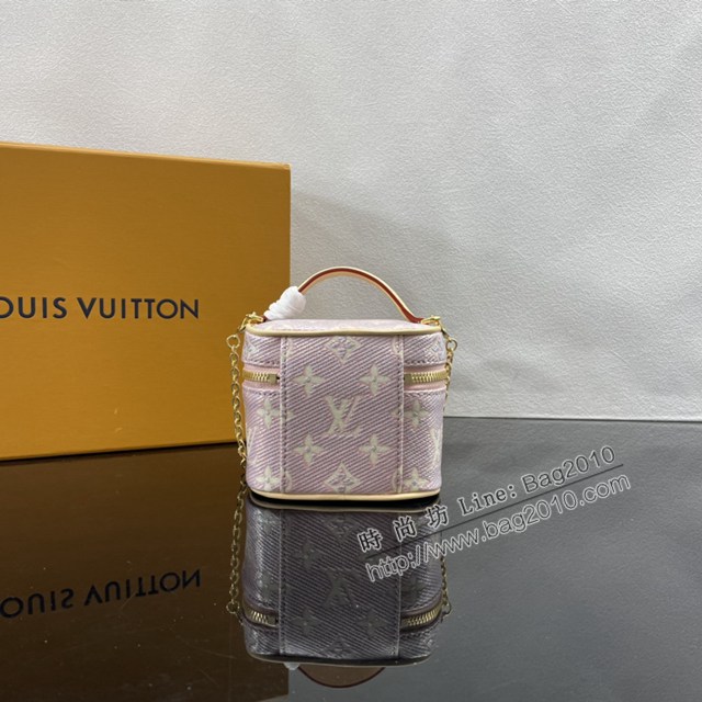 Lv路易威登2023專櫃新款Micro Vanity手袋 LV七夕節限定版本鏈條化妝包 M82527 ydh5173